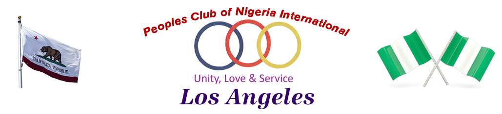 PEOPLES CLUB OF NIGERIA INTERNATIONAL LOS ANGELES BRANCH Logo